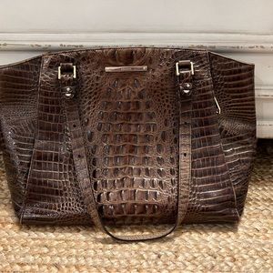 Brahmin shoulder bag. Large, Gently used.